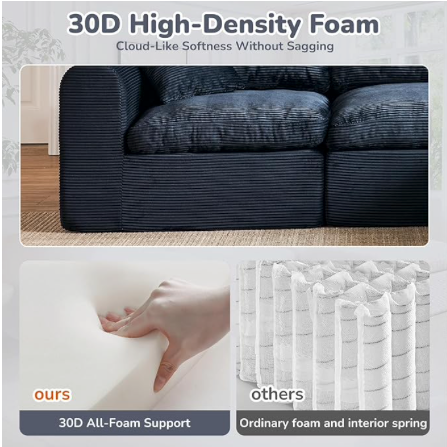 Sillon Estilo Nube Modular